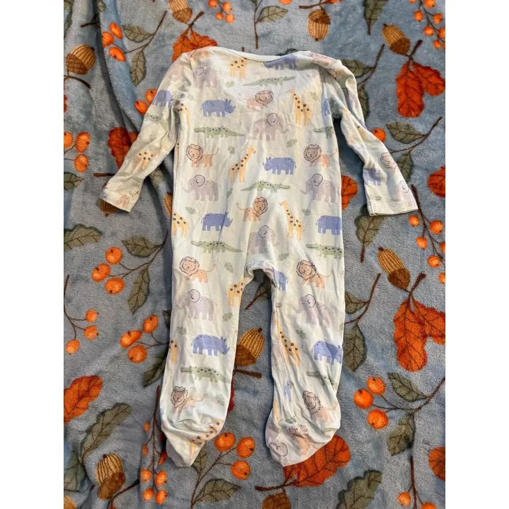 6m, Little Me Animal print sleeper